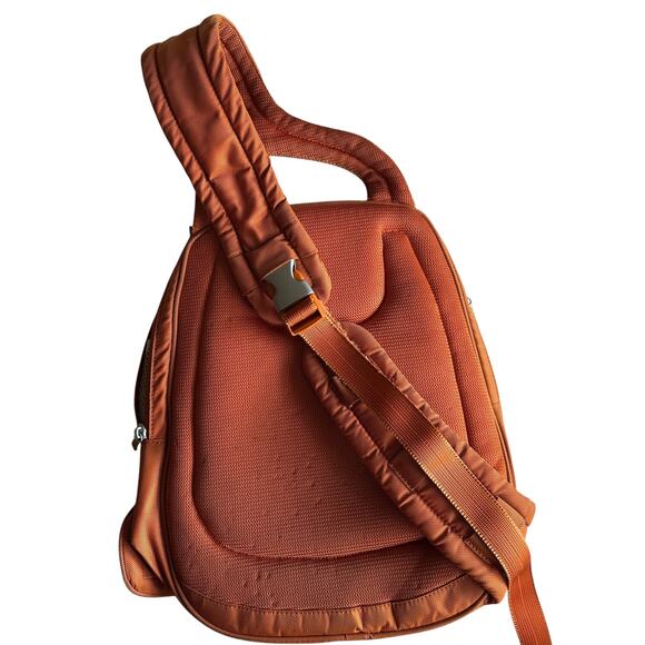 TUMI  T-Tech University Convertible Backpack Sling Bag Burnt Orange Nylon Gorp main image 6